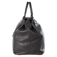 Load image into Gallery viewer, Leather Wanderlust Turnlock Carpet Bag