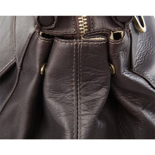 Load image into Gallery viewer, Leather Wanderlust Turnlock Carpet Bag