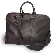 Load image into Gallery viewer, Leather Weekender Satchel