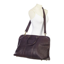 Load image into Gallery viewer, Leather Weekender Satchel