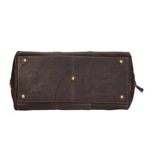 Load image into Gallery viewer, Leather Weekender Satchel