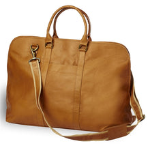 Load image into Gallery viewer, Leather Weekender Satchel