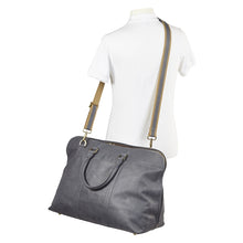 Load image into Gallery viewer, Leather Weekender Satchel