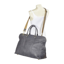 Load image into Gallery viewer, Leather Weekender Satchel