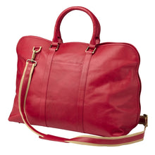 Load image into Gallery viewer, Leather Weekender Satchel