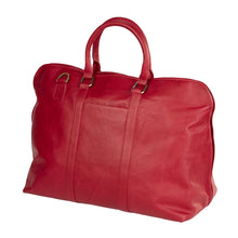 Load image into Gallery viewer, Leather Weekender Satchel