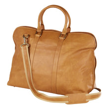 Load image into Gallery viewer, Leather Weekender Satchel
