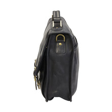 Load image into Gallery viewer, Classic Leather Flap Briefcase