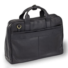Load image into Gallery viewer, Leather Top Handle Accordion Briefcase