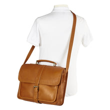 Load image into Gallery viewer, Leather School Bag