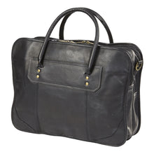 Load image into Gallery viewer, Leather Top Handle Laptop Briefcase