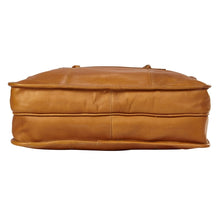 Load image into Gallery viewer, Leather Top Handle Laptop Briefcase