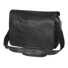 Load image into Gallery viewer, Leather Laptop Messenger Style Case