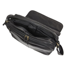 Load image into Gallery viewer, Leather Laptop Messenger Style Case