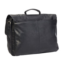 Load image into Gallery viewer, Leather Gusset Laptop Briefcase by Clava