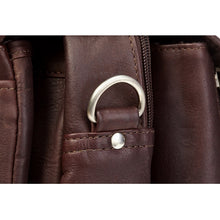 Load image into Gallery viewer, Leather Gusset Laptop Briefcase by Clava