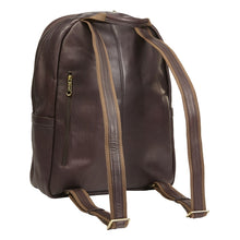 Load image into Gallery viewer, Leather City Laptop Backpack