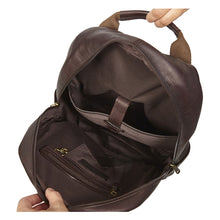Load image into Gallery viewer, Leather City Laptop Backpack