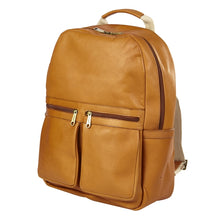 Load image into Gallery viewer, Leather City Laptop Backpack