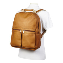 Load image into Gallery viewer, Leather City Laptop Backpack
