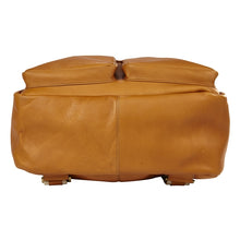 Load image into Gallery viewer, Leather City Laptop Backpack