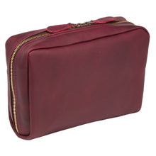 Load image into Gallery viewer, Leather Everyday Tech & Travel Pouch
