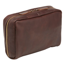 Load image into Gallery viewer, Leather Everyday Tech & Travel Pouch