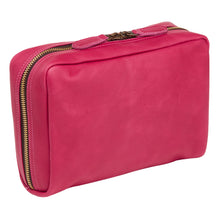 Load image into Gallery viewer, Leather Everyday Tech & Travel Pouch