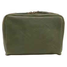 Load image into Gallery viewer, Leather Everyday Tech & Travel Pouch