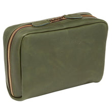 Load image into Gallery viewer, Leather Everyday Tech & Travel Pouch