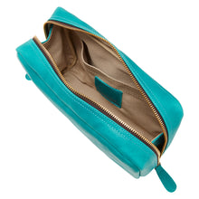 Load image into Gallery viewer, Leather Everyday Tech & Travel Pouch