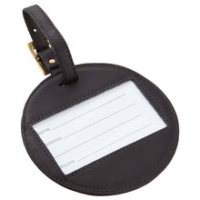 Load image into Gallery viewer, Sonoma Leather Circle Luggage Tag
