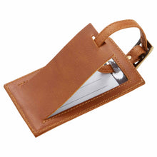 Load image into Gallery viewer, Sonoma Jetsetter Leather Luggage Tag