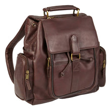 Load image into Gallery viewer, Urban Survival Leather Backpack