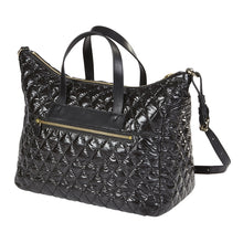 Load image into Gallery viewer, Quilted Messenger Crossbody Tote