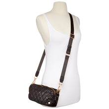 Load image into Gallery viewer, Quilted Nylon Everyday Mini Camera Crossbody