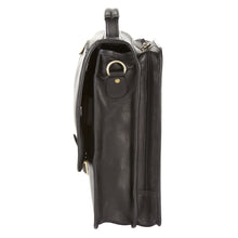 Load image into Gallery viewer, Vertical Buckle Leather Brief