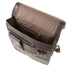 Load image into Gallery viewer, Vertical Buckle Leather Brief