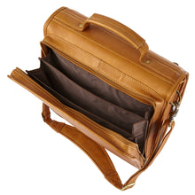 Load image into Gallery viewer, Vertical Buckle Leather Brief