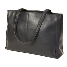Load image into Gallery viewer, Two Pocket Leather Tote