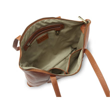 Load image into Gallery viewer, Vertical Leather Nana Tote