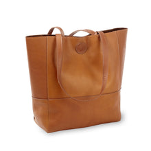 Load image into Gallery viewer, Vertical Leather Kate Tote