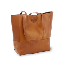 Load image into Gallery viewer, Vertical Leather Kate Tote