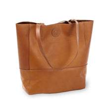 Load image into Gallery viewer, Vertical Leather Kate Tote