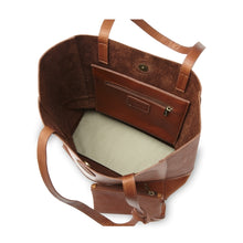 Load image into Gallery viewer, Vertical Leather Kate Tote