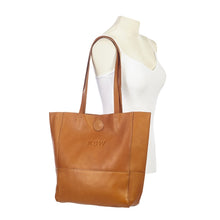 Load image into Gallery viewer, Vertical Leather Kate Tote