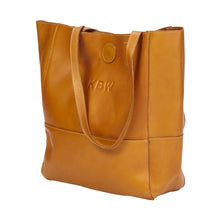Load image into Gallery viewer, Vertical Leather Kate Tote