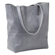 Load image into Gallery viewer, Vertical Leather Kate Tote