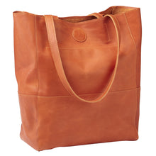 Load image into Gallery viewer, Vertical Leather Kate Tote