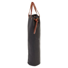 Load image into Gallery viewer, Leather One Bottle Wine Pouch
